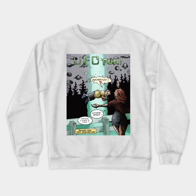 UFO Fun! Crewneck Sweatshirt by Froobius